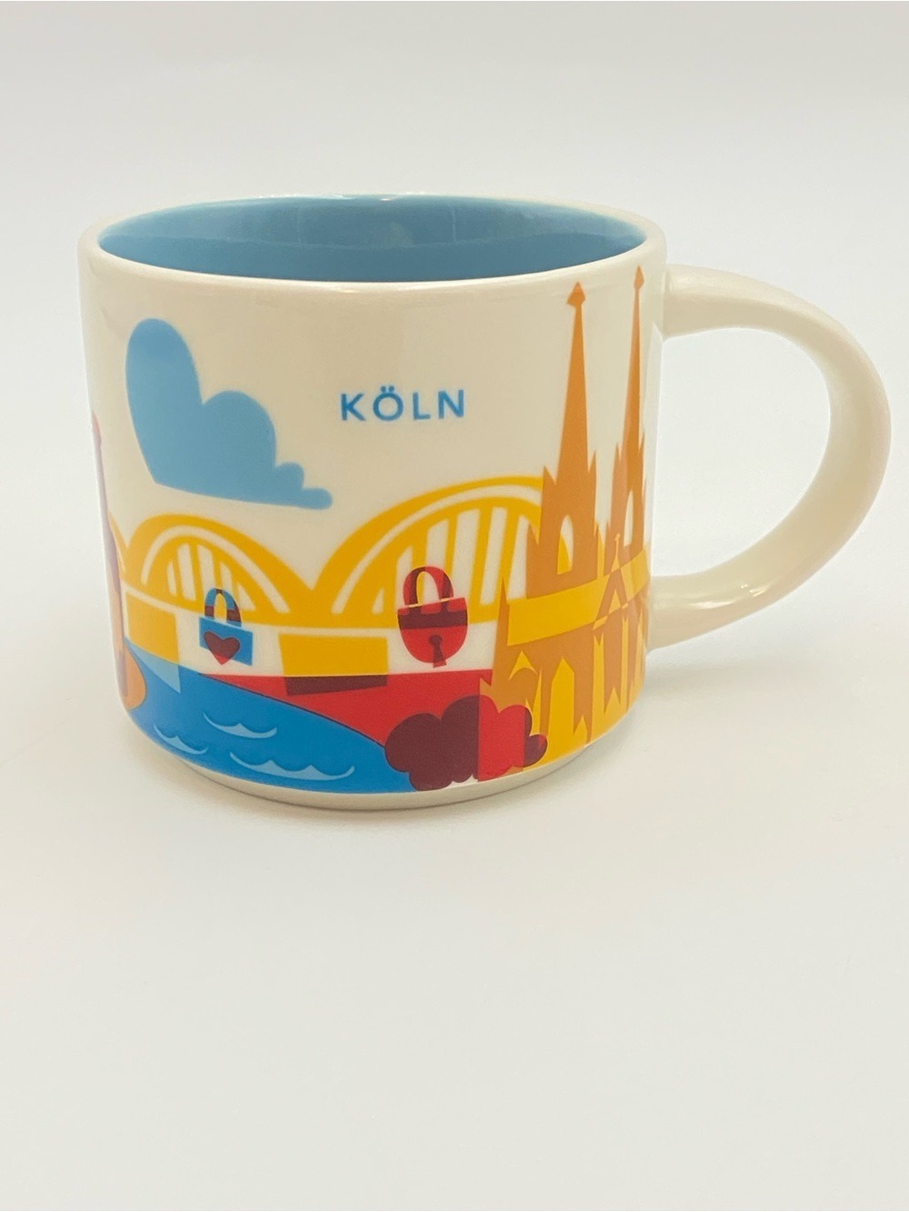 Starbucks Mug Köln Cologne Germany - You Are Here Collection 14oz Rare
